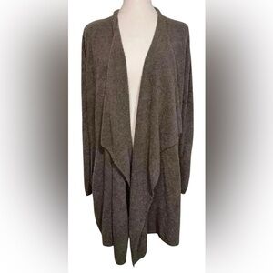 Barefoot Dreams CozyChic Women’s 1X Amazingly Soft Graphite Cardigan W/Pockets